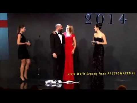 Halit Ergenc & Meryem Uzerli  ''GQ'' Man of the Year'' ...TRANSLATED....ENGLISH subs !!!!!