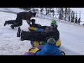 Funny Sledding Fails AFV 2021