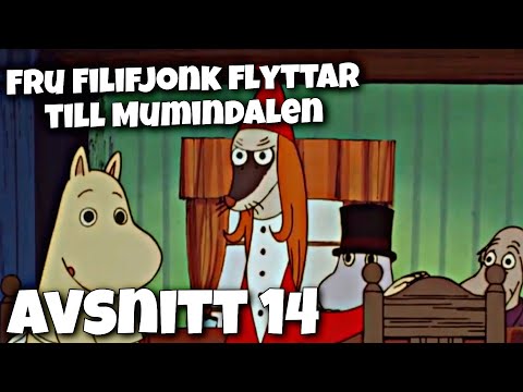 I Mumindalen avsnitt 13 - Fru Filifjonk flyttar till Mumindalen