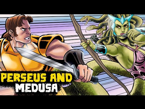 Medusa vs Perseus  - The Adventures of Perseus - 2/3 - Greek Mythology in Comics