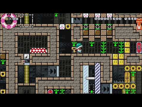 [DSP] •Hσυsε Eςсαρε• by [CH]☆Eπzσ. - Super Mario Maker - No Commentary 1bn