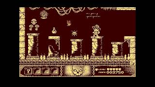 ATARI XL / XE += TONY - BORN TO THE ADVENTURE =+ V8 - FULL DEMO GAMEPLAY