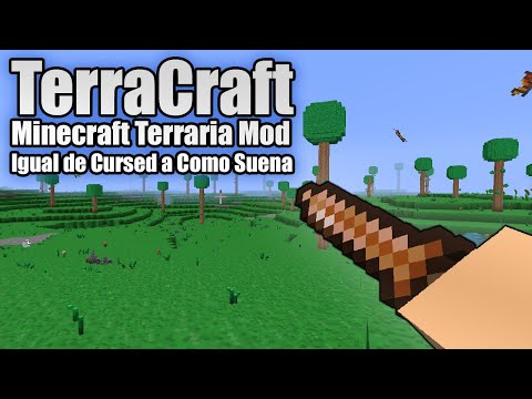 MisterCarlos - Terracraft: Minecraft with Terraria mod (and why it's not ready for Multiplayer XD)