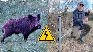 Wildschweinzaun von @weidezauninfo  