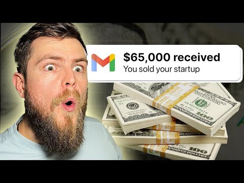 I SOLD my AI startup for $65,000 (I made it in 48h)