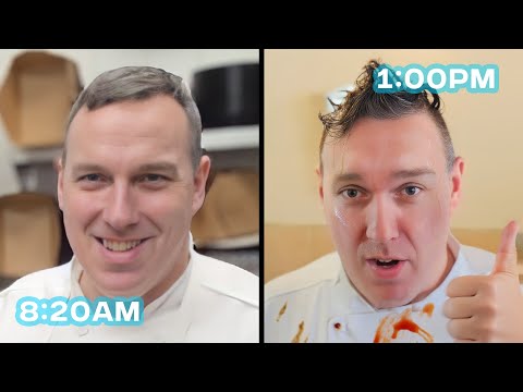 Einblicke in die Morgenvorbereitungen eines Küchenchefs 👨‍🍳 Steves Vorbereitungen für das Abendes...