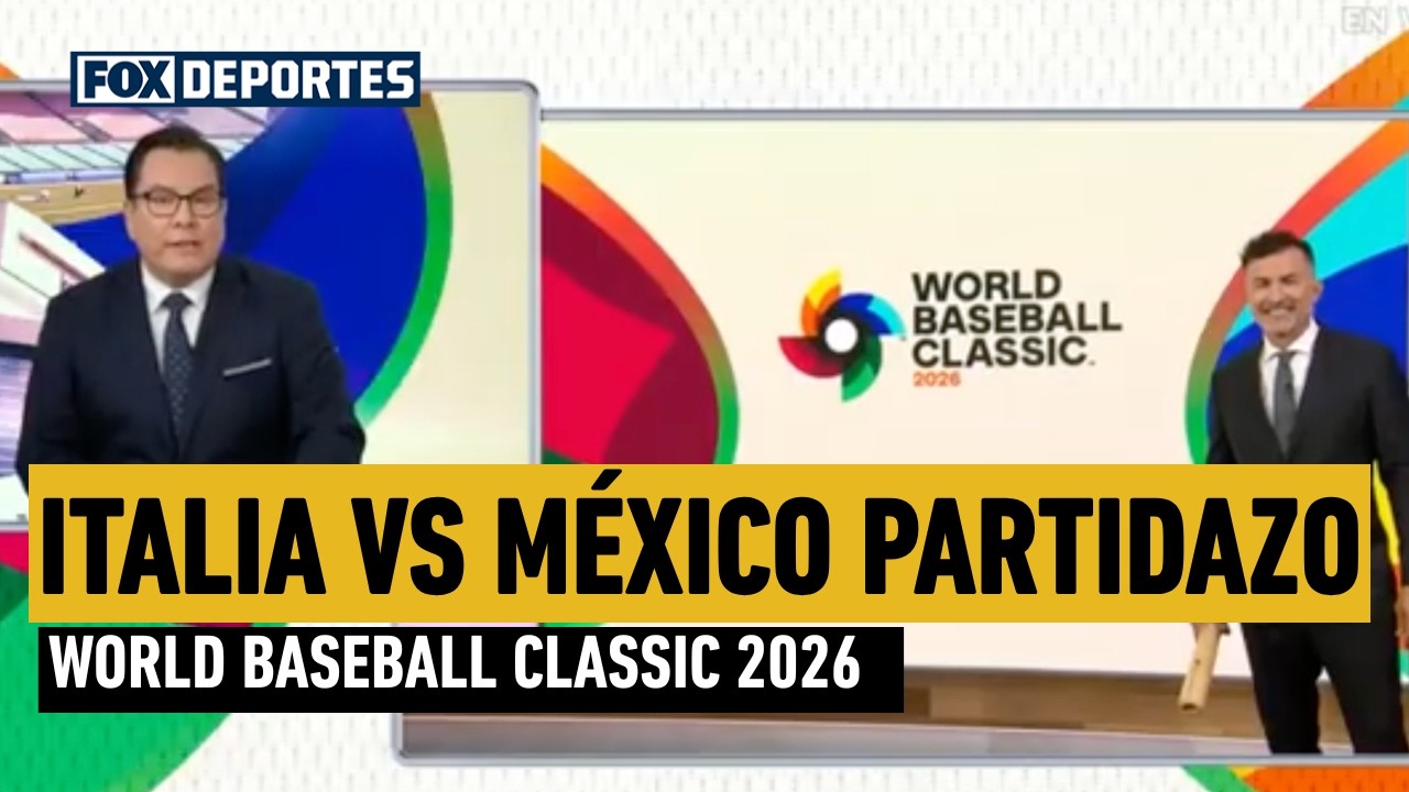 🤩⚾ ¡SE VIENE EL PARTIDAZO! | Italia vs México | World Baseball Classic 2026