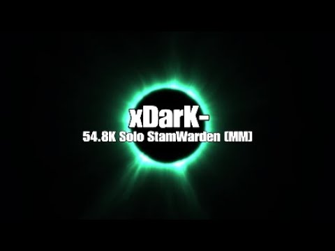 ESO | 54.8K Solo Stamina Warden [Murkmire]