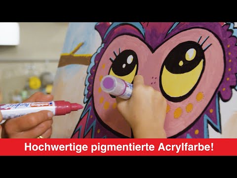 Artikelvideo 1 für edding 5100 basic Acrylstifte farbsortiert 2,0 - 3,0 mm, 1 Set, Artikelnummer 496792