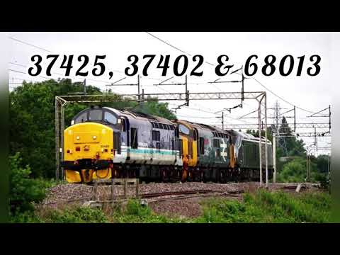 37425 "Sir Robert McAlpine/Concrete Bob", 37402 "Stephen Middlemore 23.12.1954-8.6.2013" & 68013