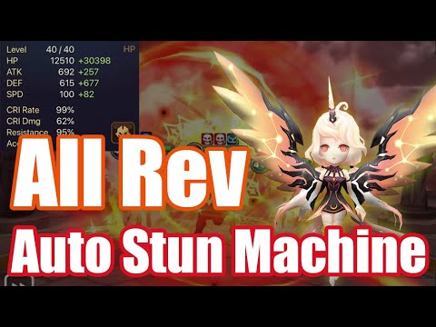 【Summoners War RTA】The Power All Revenge Helena, She looks like an Auto Stun Machine🤣🤣🤣