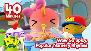 Download lagu Popular Nursery Rhymes | Wow So Spicy and Many More | Didi & Friends English mp3 Download lagu Popular Nursery Rhymes | Wow So Spicy and Many More | Didi & Friends English mp3