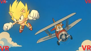 FIXED SCREEN[ VR - Depth ] Sonic The Hedgehog 2 ( 3DS )