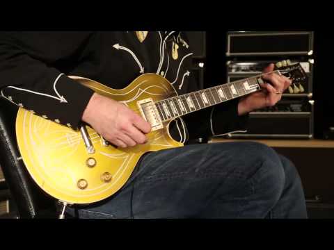 ZZ TOP Gibson Les Paul Gold Top Billy Gibbons "Pinstripe" Aged & Signed # 020 image 23