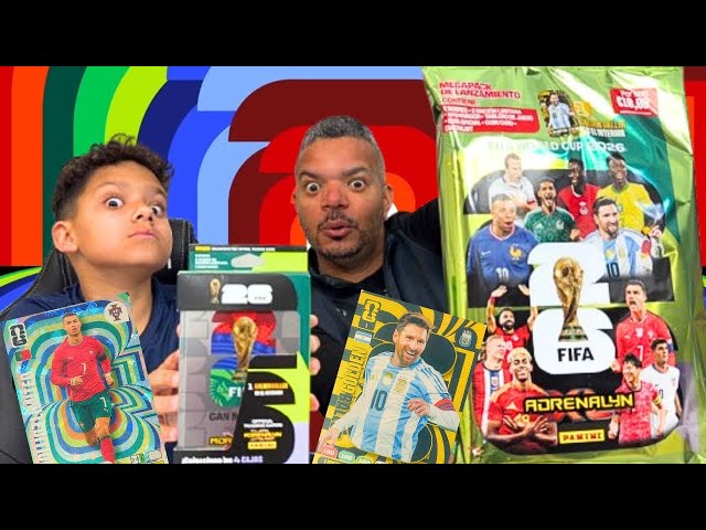 Vídeo relacionado con Album Adrenalyn XL Mundial 2026 | Megapack Lanzamiento Adrenalyn FIFA World Cup 2026 con Cartas de Futbol, Archivador y Sobres | Album de cromos Futbol Copa Mundial Panini (Álbum Cartas Adrenalyn)
