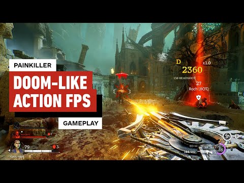 Painkiller Gameplay - 10 Minutes of DOOM-Like Action