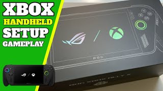 Xbox ROG Ally X - Unboxing,  Setup and Gameplay