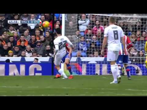 Real Madrid vs Sporting Gijón ALL GOLES La Liga BBVA أهداف ريال مدريد