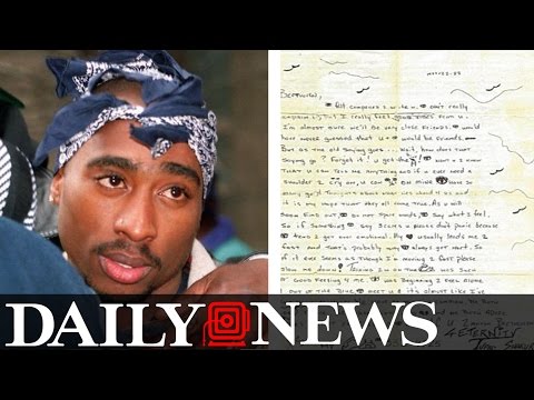 Love Letter Tupac Shakur Penned In High School Selling For $35K