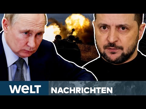 PUTINS KRIEG: Rätselraten über Gegenoffensive der Ukraine! Heftige Gefechte in Bachmut | WELT STREAM