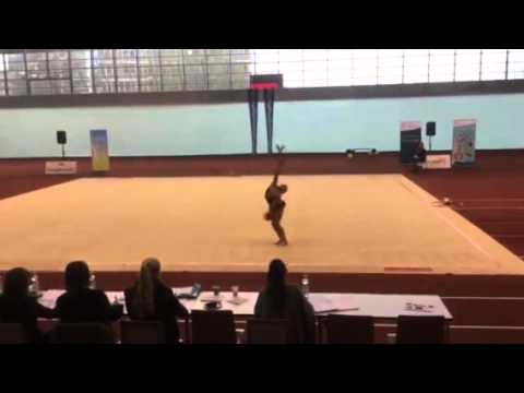 Milja Närevaara SM karsinnat 2015 pallo