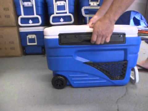 Coleman 42-Can Wheeled Soft Cooler With Hard Liner