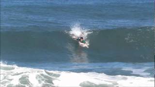 preview picture of video 'Surfing Rincon,Domes we got Doom with all the crowd PR - can we just have a coffee break???????'