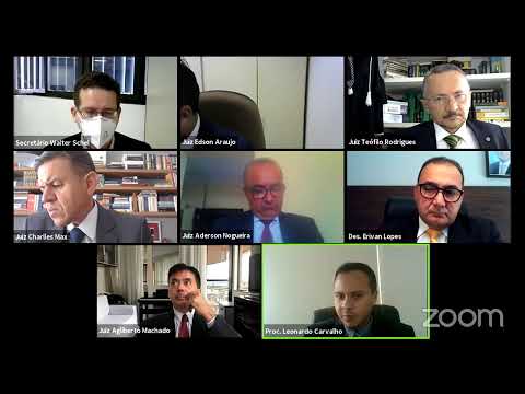 Sessão Judiciária Ordinária por Videoconferência - TRE-PI 26.01.2021