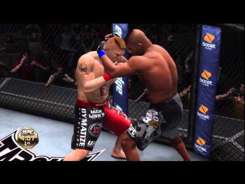 UFC Undisputed 3 Gameplay: Alistair Overeem vs. Brock Lesnar (Cpu vs. Cpu)