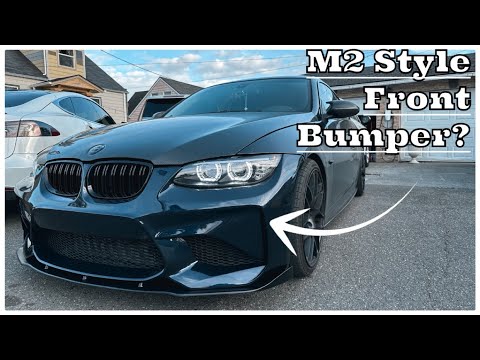 This M2 Style Bumper Completely Changed The Front End On My BMW E92 ( 328i , 335i )