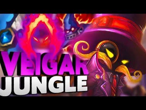 VEIGAR JUNGLE = 2 BUTTON INSTAKILL! HOW DOES THIS WORK?! Veigar Jungle Gameplay!