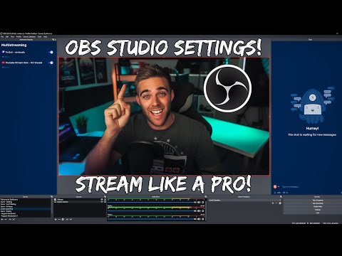 All of my stream settings in OBS Studio! | OBS Studio walkthrough