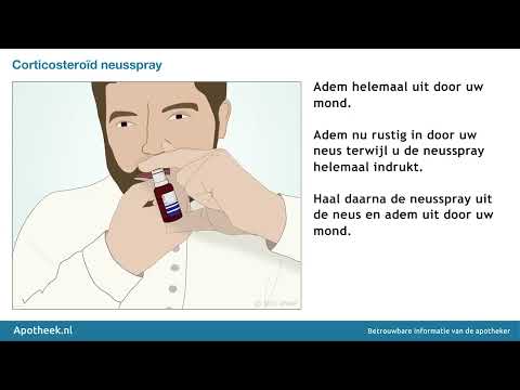 Corticosteroïd neusspray