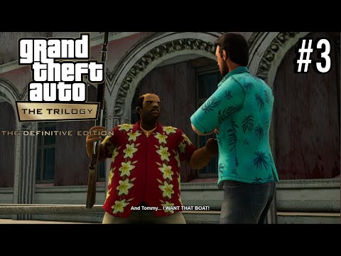 Gta Vice City Definitive Edition Gameplay Walkthrough Part 3 [1080p] - No Commentary