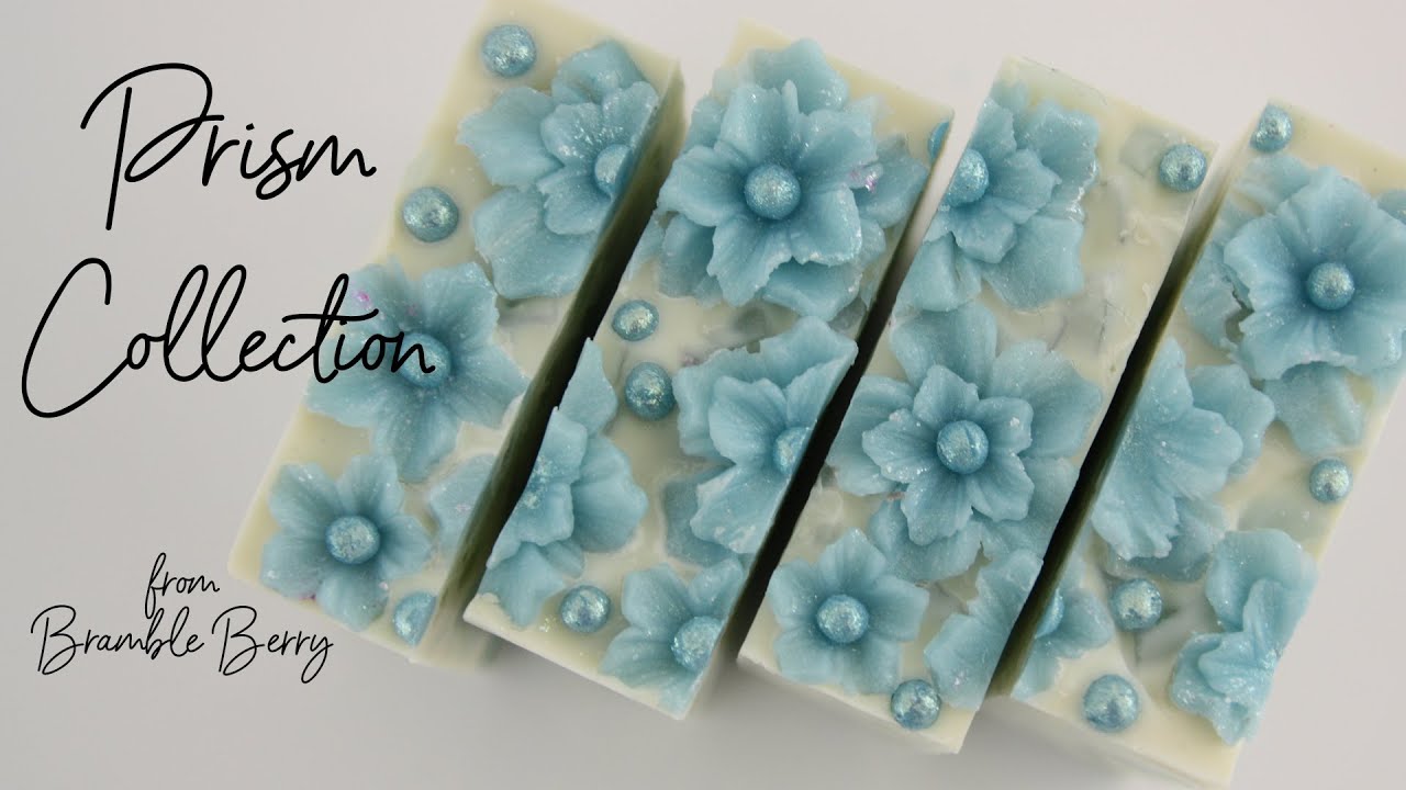A Collection of Soaps Made w/ Colors from Bramble Berry's Prism Collection