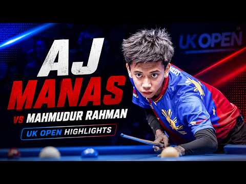 AJ Manas vs Mahmudur Rahman - 2026 UK Open Full Match