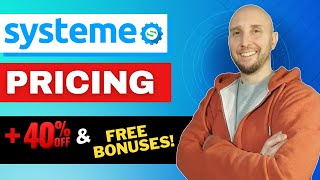 Systeme.io Pricing - Secret 40% Off Deal 🔥 Cheaper ClickFunnels Alternative