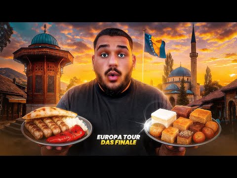 FOOD TOUR THROUGH SARAJEVO 🇧🇦 (The most delicious meal of my life?!) 😍 | Europe Tour 1.0 - Bosnia