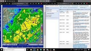 Macon, Georgia Tornado and Severe Weather Coverage NOAA Weather Radio KXI89