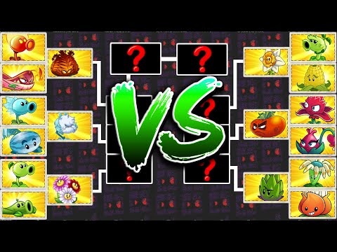 Plants vs Zombies 2 - Mod Tournament Every Plant Max Level - Pvz 2 Gameplay