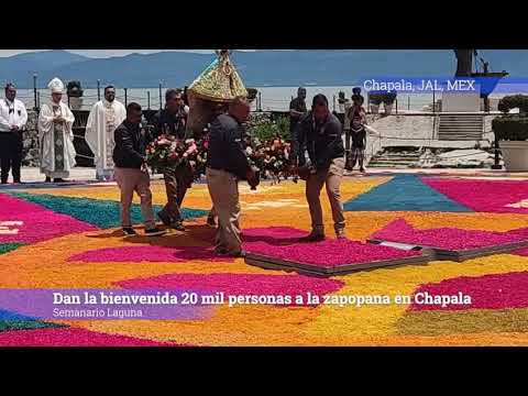 Preview: Alrededor de 20 mil personas dieron la bienvenida a la Virgen de Zapopan en su visita número 70 a la cabecera municipal de Chapala, para pedir que este temporal sea benefico para el lago. 

En la misa, el domingo 13 de julio, encabezada por el Arzobispo de Guadalajara, Cardenal José Francisco Robles Ortega, habló de la misericordia, de la ayuda a los más necesitados y del agradecimiento por el agua.