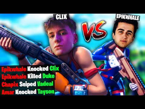 When Fortnite PROS Fight Eachother in a 2M$ Tournament