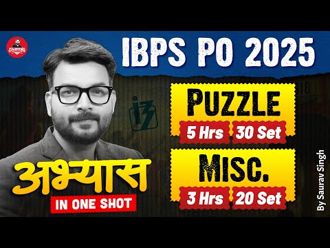 IBPS PO 2025 Puzzle & Misc