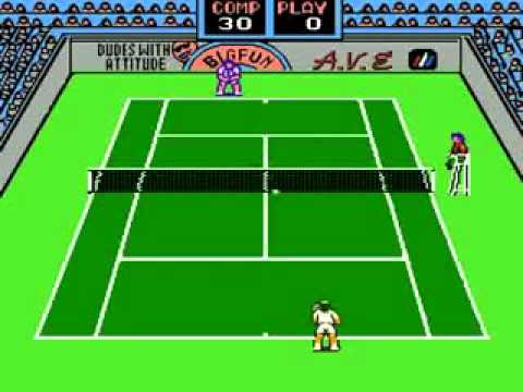 Rad Racket   Deluxe Tennis II USA Unl