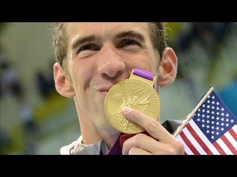 Michael Phelps Breaks Olympic Medal Record