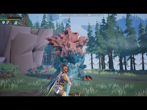 Dauntless - WarPike vs Hellion (solo) 14:27 [21:9 gameplay]