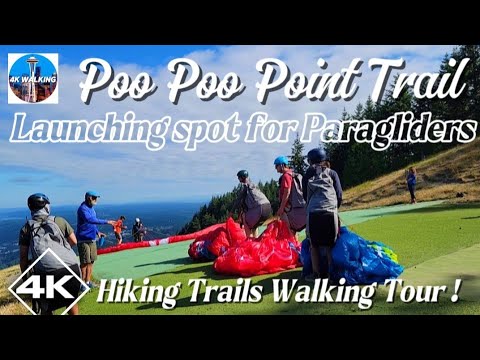 Reach A Viewpoint that's also a Favorite Launching Spot for Paragliders I Hiking Poo Poo Point Trail