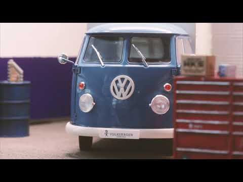 Combi VW T1 Pickup/Fourgon - SOLIDO 1/18 DIECAST