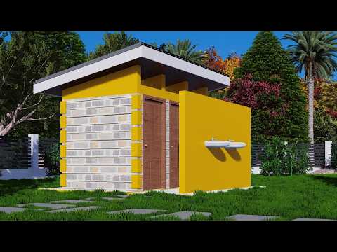 Amazing Toilet Latrine Design | Pit Latrine Design | How To Use The African Pit Latrine