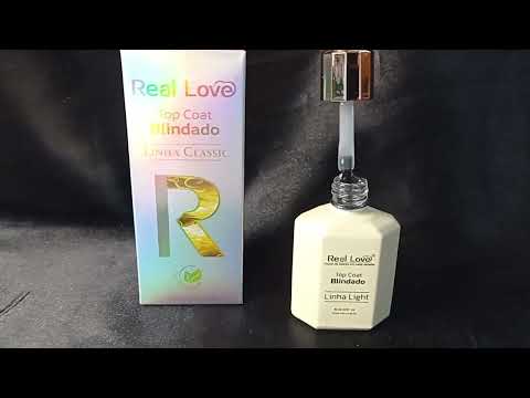 TOP COAT BLINDADO LINHA CLASSIC REAL LOVE 15ML